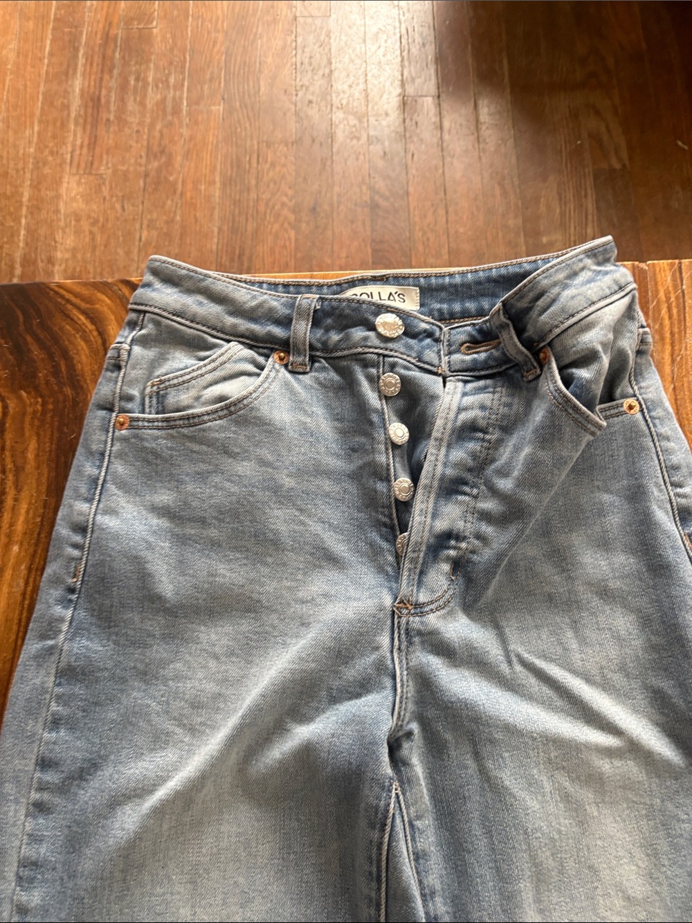 ROLLA’S East Coast Flare High Rise Jeans Size 24 - Picture 3 of 9